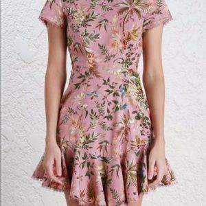 Zimmermann Flutter Dress in pink